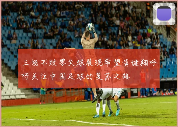 三场不败零失球展现希望黄健翔呼吁关注中国足球的复苏之路